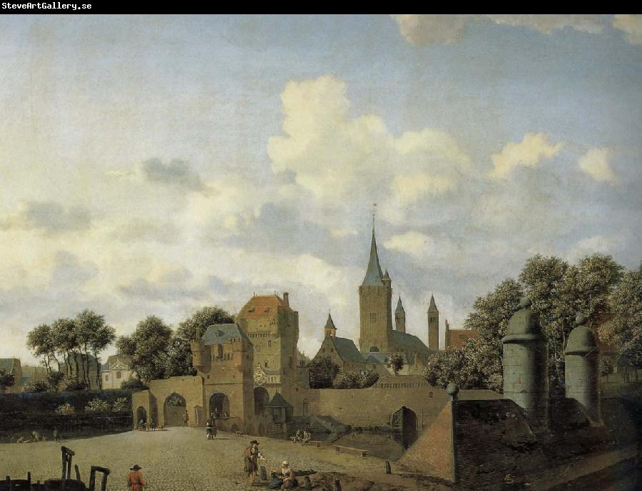 Jan van der Heyden Church of the landscape